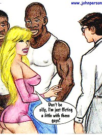 On this porn comics white slut buttfucked directly in nigga club