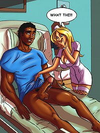 Night shift at Beaverton general hot interracial comic gallery