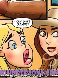 Lovely blonde tries black dick in interracial porn cartoons
