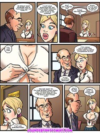 John Person comics about abilities of girl's asshole