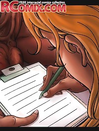 Spicy interracial comics with blondie and her black lover