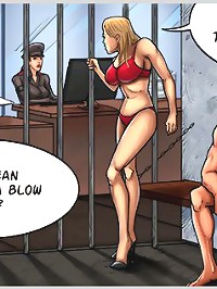 Best free cartoon fucking with hot dude and nice whore trapped in prison cell