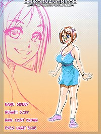 Cartoon xxx girls with huge boobs and nice bodies from dirty mind of Romulo Melkor Mancin