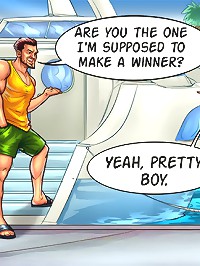 Are you the one I'm supposed to make a porn comix winner?