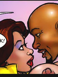 Housewives of Beaverton. White slut with big tits choose black dick for wild interracial orgy