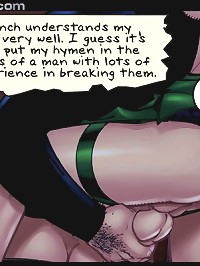 Adult comix. There goes my virginity dripping away in a small pond of blood