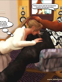 Young 3d preteen cocksucker doing nastiest blowjob