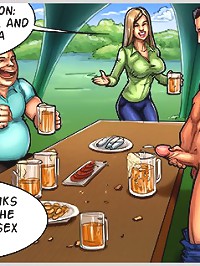 Shocking cartoon porn game with horny kinky dudes sharing huge hard cocks