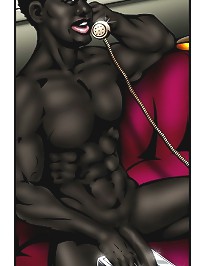 Four white bitches interacial comic porn