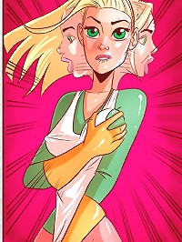 Don't fight me bitch, all cartoons having sex here! Open your fucking mouth and suck that nigga cock!