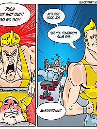 Free comic porn. Did you want a protein shake from the smoothie bar? Naw, Im cool!