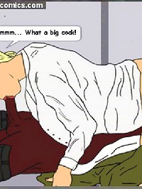 Interracial cartoon porn in elevator