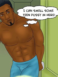 I can smell some white teen pussy right here on xxx comix! Rise and shine slut, take that cock in your mouth!