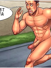 Sex cartoons and comics with bizarre scenes, naked girls and bears