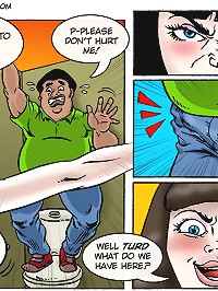 Cartoon porn pictures. To think my coworker who I detest has a huge hard black cock