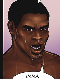 Interracial comics. I am about to cum so hard on your black cock, keep fucking me