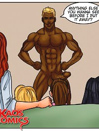 Top interracial porn toons with naughty hotties serving black cocks