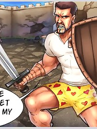 You are a done deal at this comic porn, creep! Ready to suck my dick!