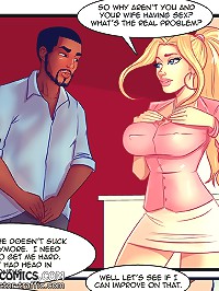 Once you awake at interracial porn comics you will have an appetite to suck black cock