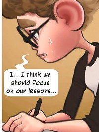 One of the best cartoon porn that has a lusty blonde chick in contact with the lady's guy in education