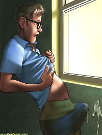 Cuckold comics the location where the black man pulling my own wife's head along on the man's giant rod