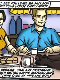 Interracial cartoons. My pussy is aching for his big black cock, I finger myself thinking about it